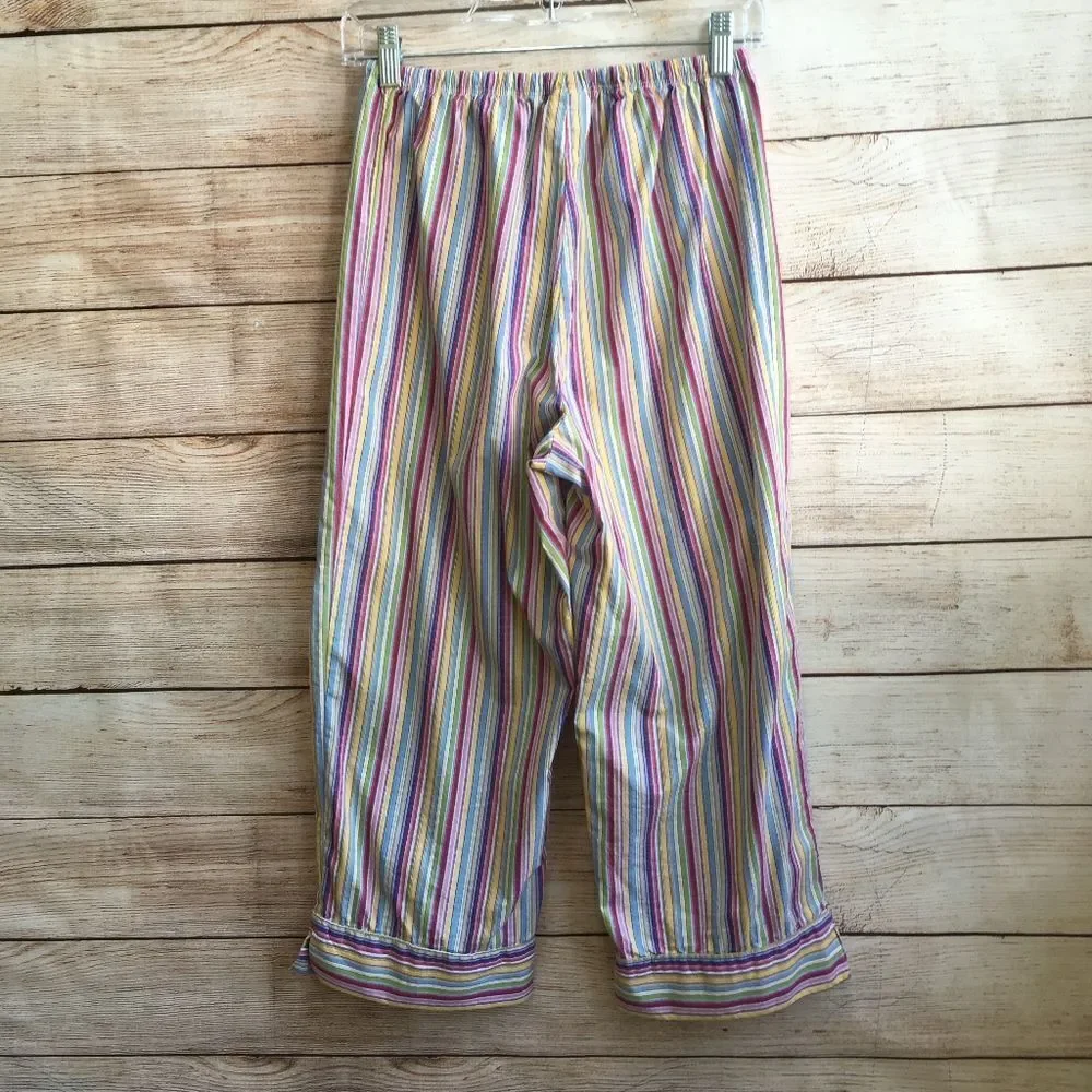 SLEEP SENSE RAINBOW STRIPED PAJAMA SET‎